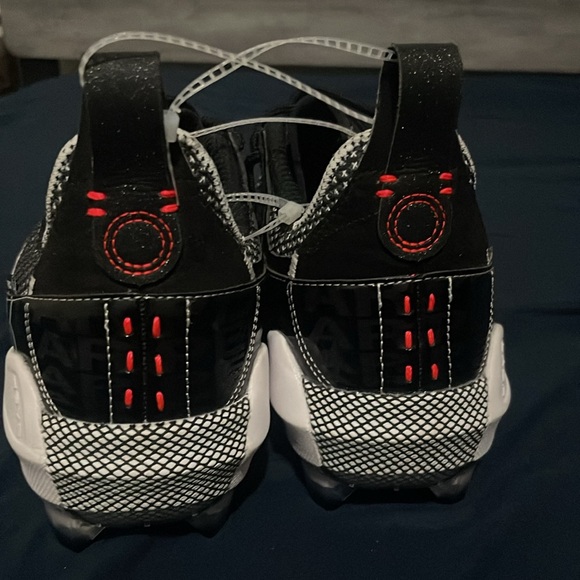 Under Armour Baseball Cleats NEW Bryce Harper BH7 elite low sz 14 black - Picture 2 of 5